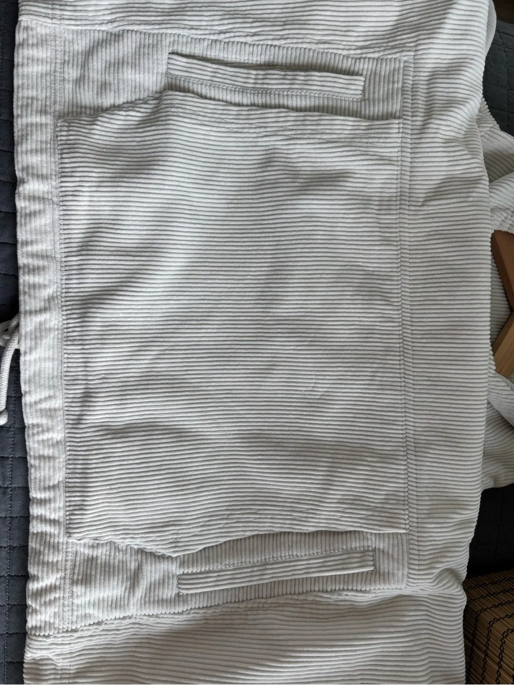 KITH Ivory corduroy hoodie - XL